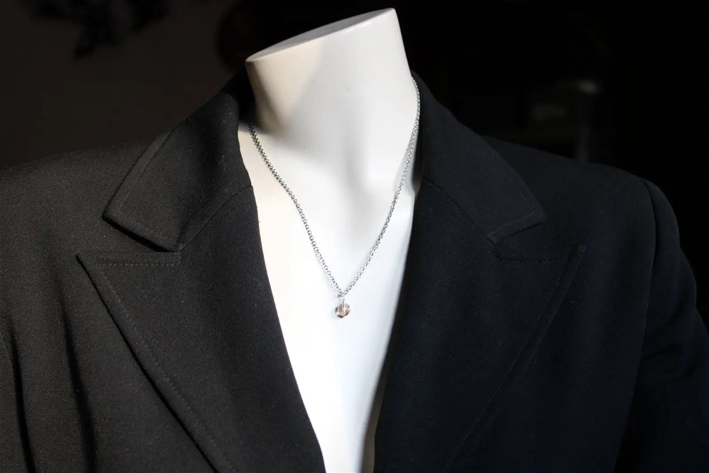 Collier avec jolie lodolite LES EPURES - Aurore Lune