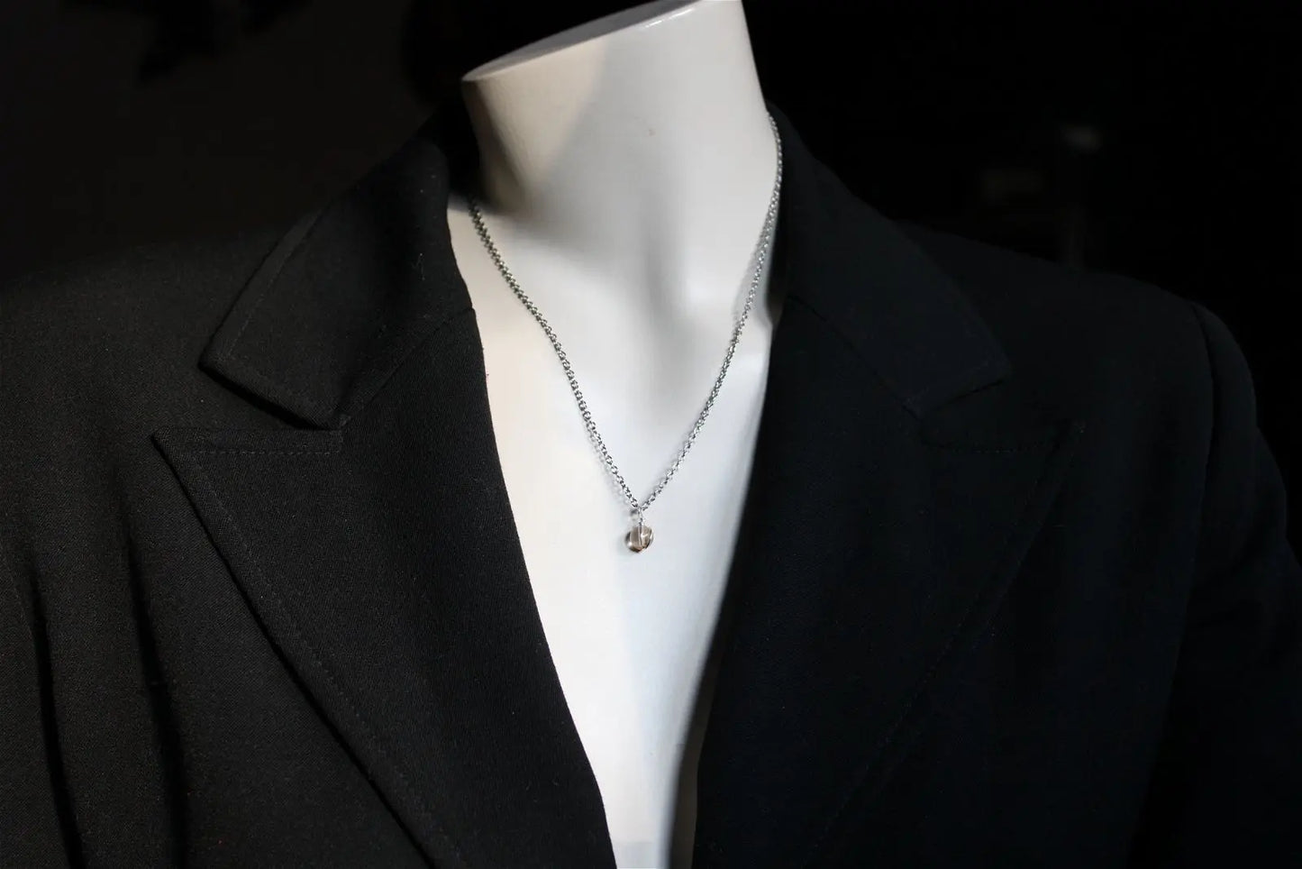 Collier avec jolie lodolite LES EPURES - Aurore Lune