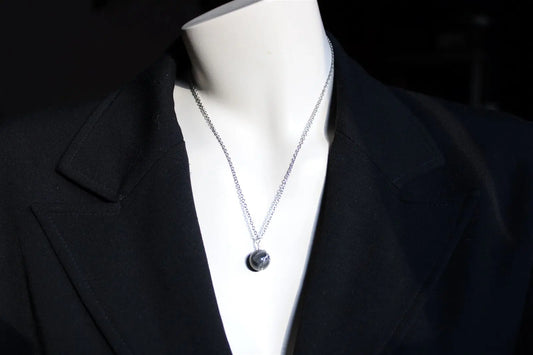 Collier avec labradorite LES EPURES - Aurore Lune