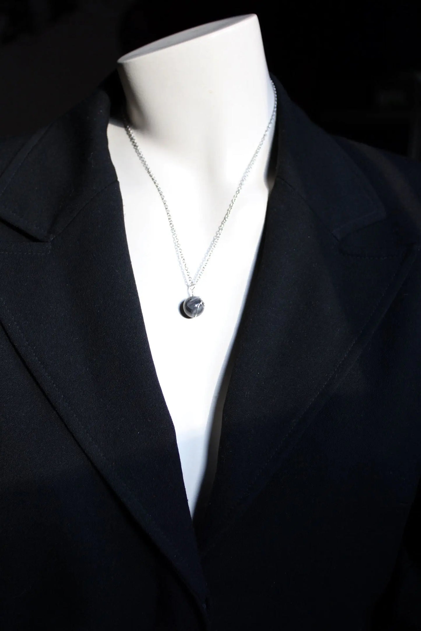 Collier avec labradorite LES EPURES - Aurore Lune