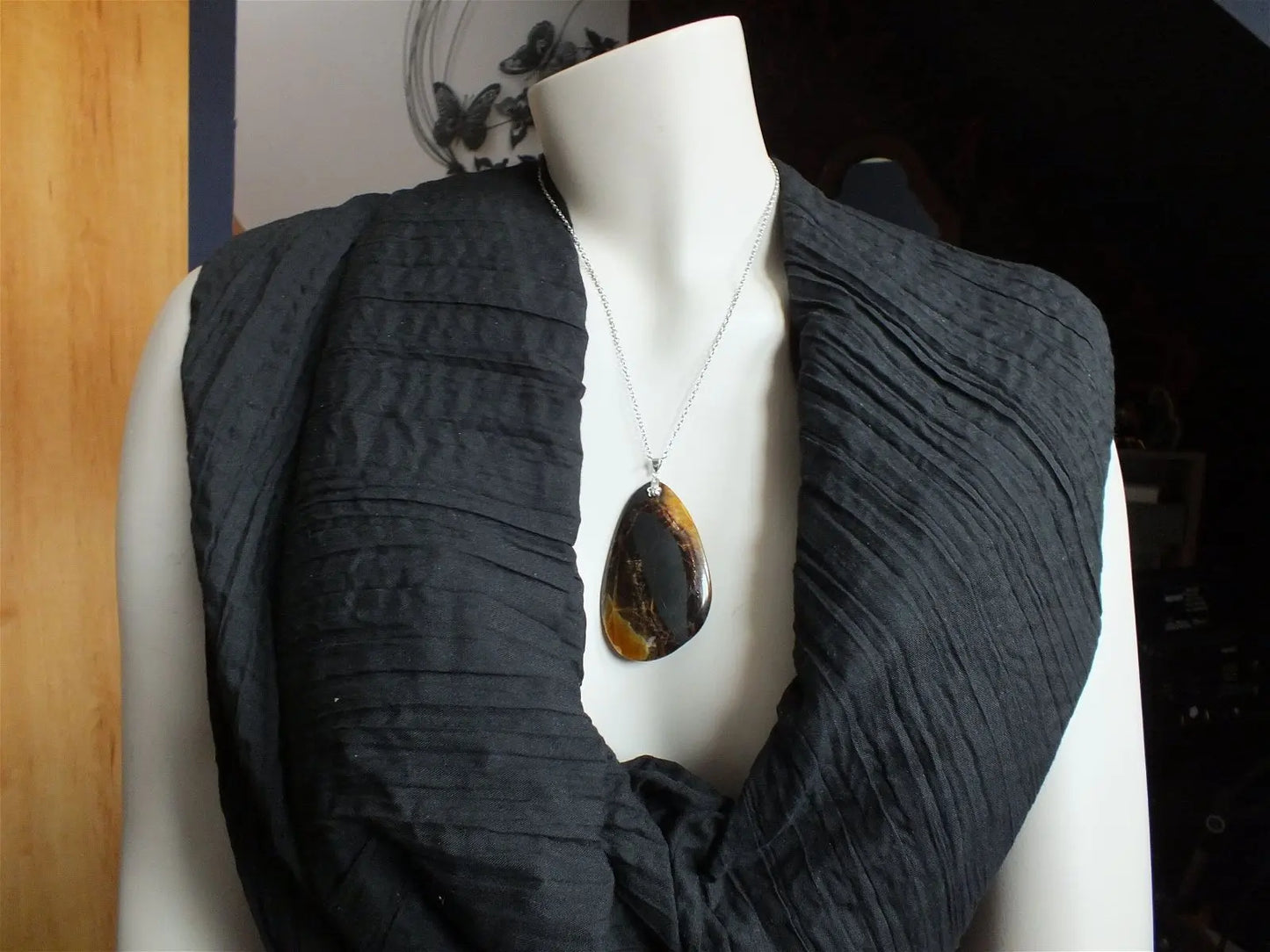 Collier en simbircite - Aurore Lune