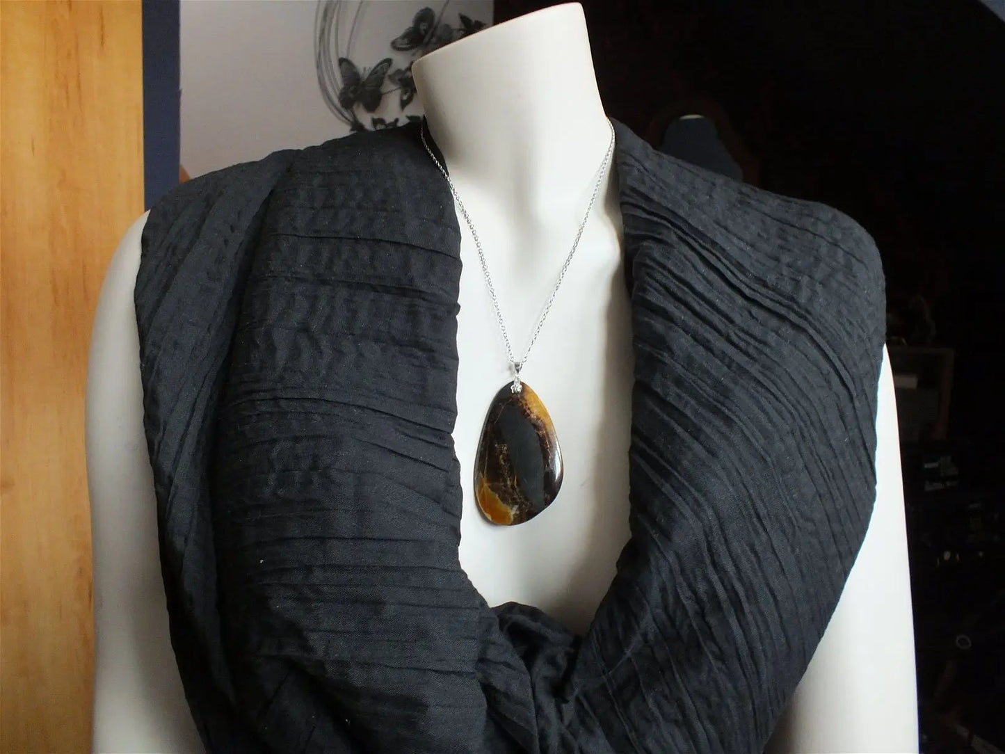 Collier en simbircite - Aurore Lune