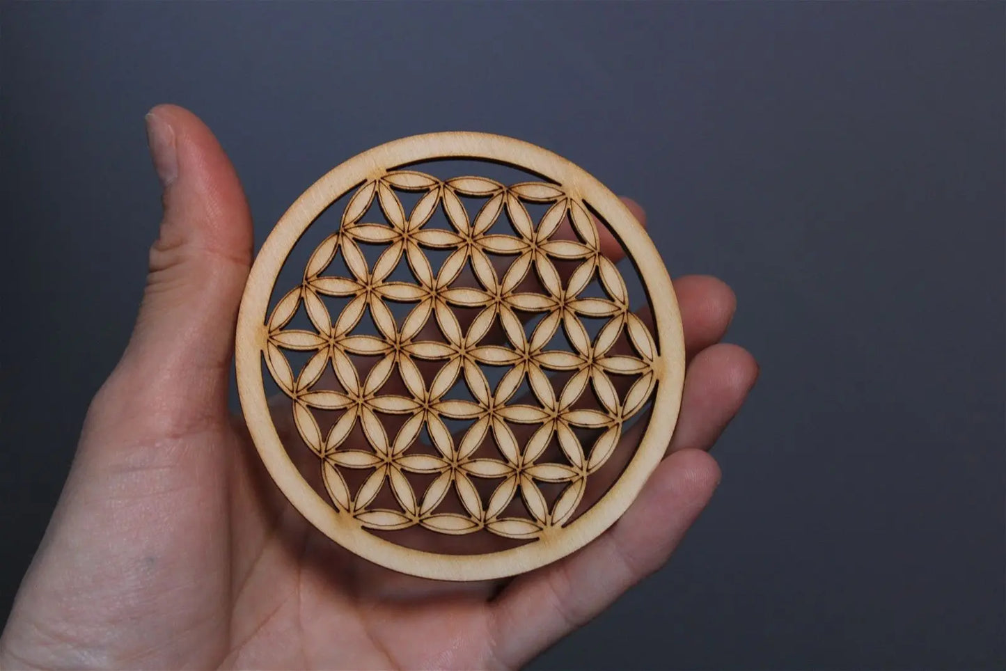 Fleur De Vie En Bois *prix dégressifs* Origine Europe - Aurore Lune