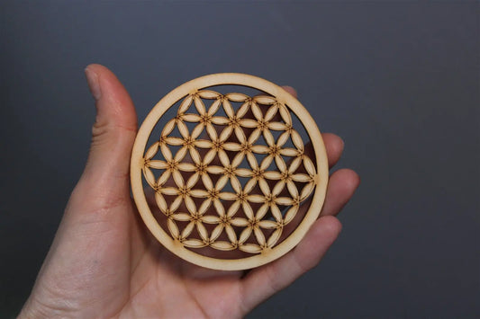 Fleur De Vie En Bois *prix dégressifs* Origine Europe - Aurore Lune