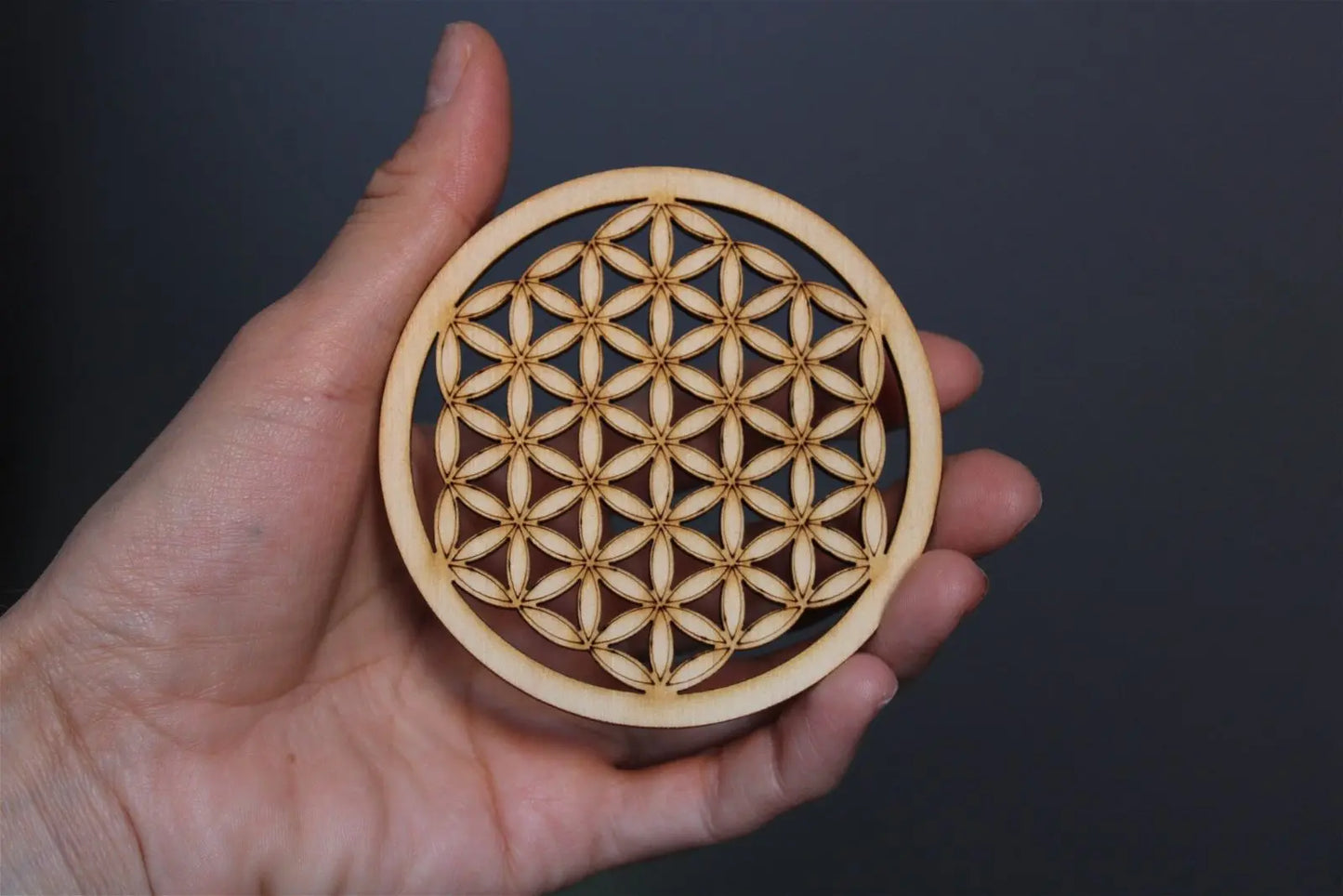 Fleur De Vie En Bois *prix dégressifs* Origine Europe - Aurore Lune