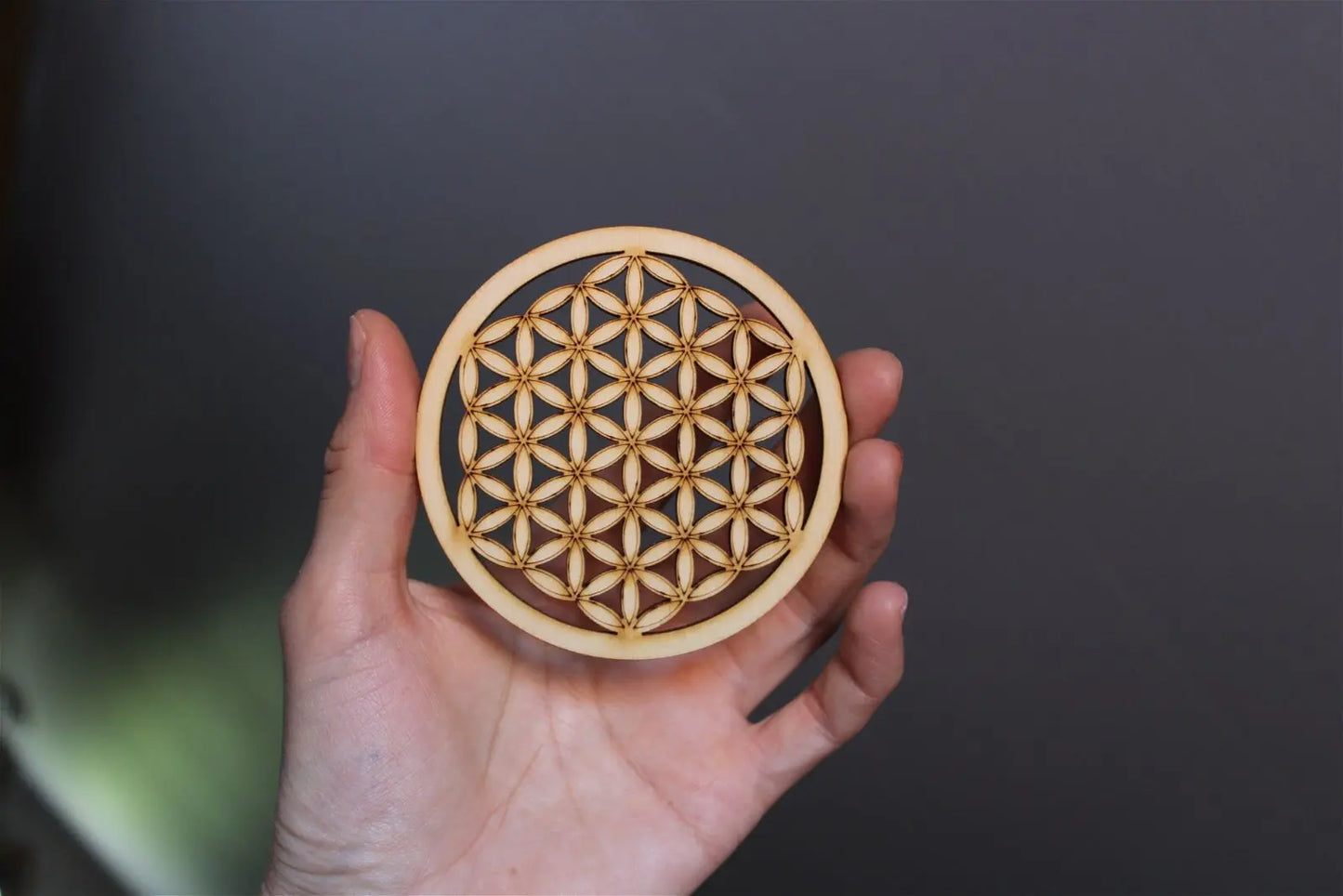 Fleur De Vie En Bois *prix dégressifs* Origine Europe - Aurore Lune