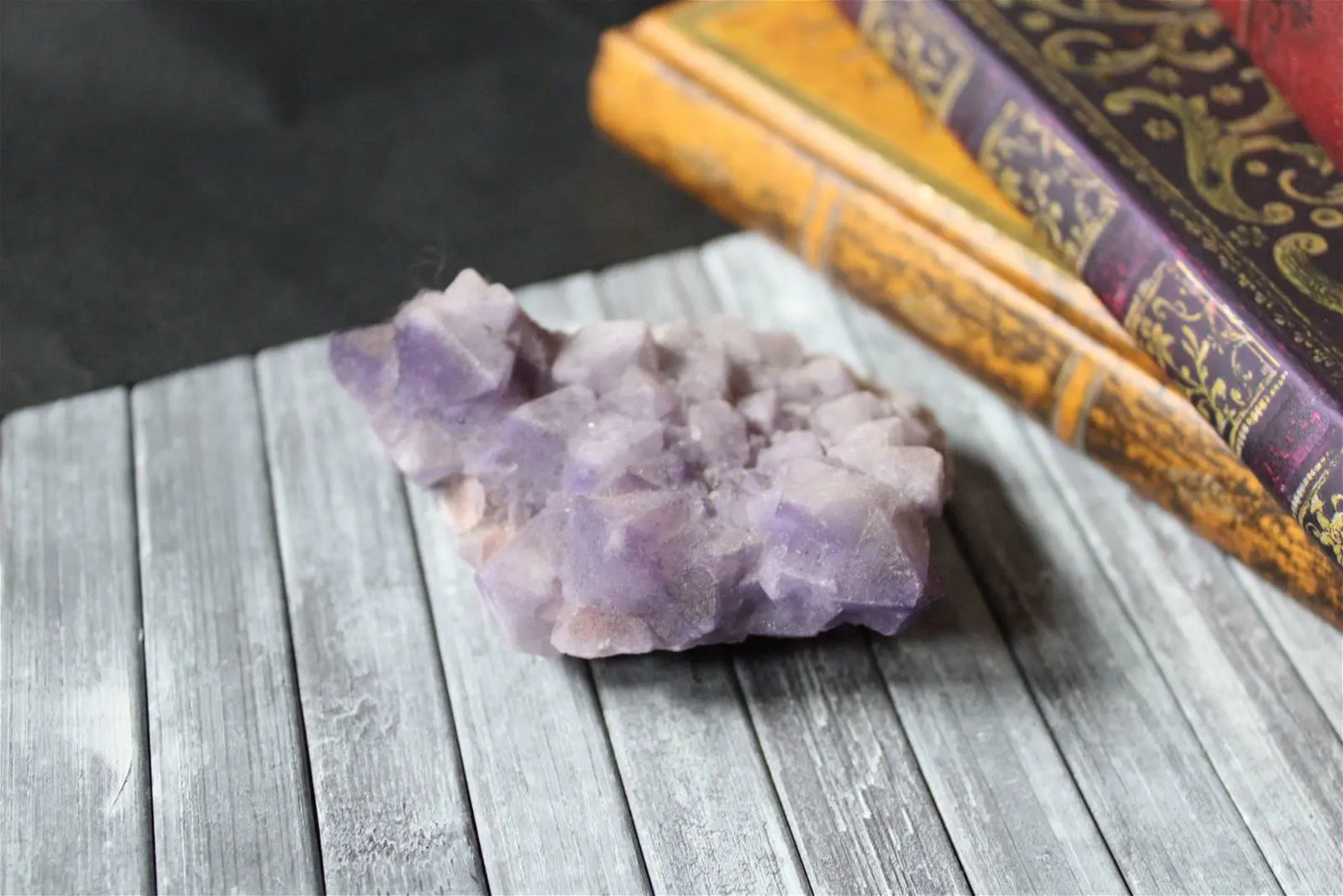 Fluorite violette brute - Aurore Lune
