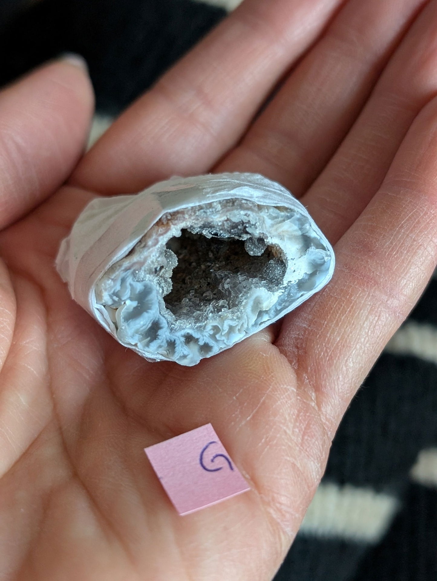 Géode agate au choix - Aurore Lune