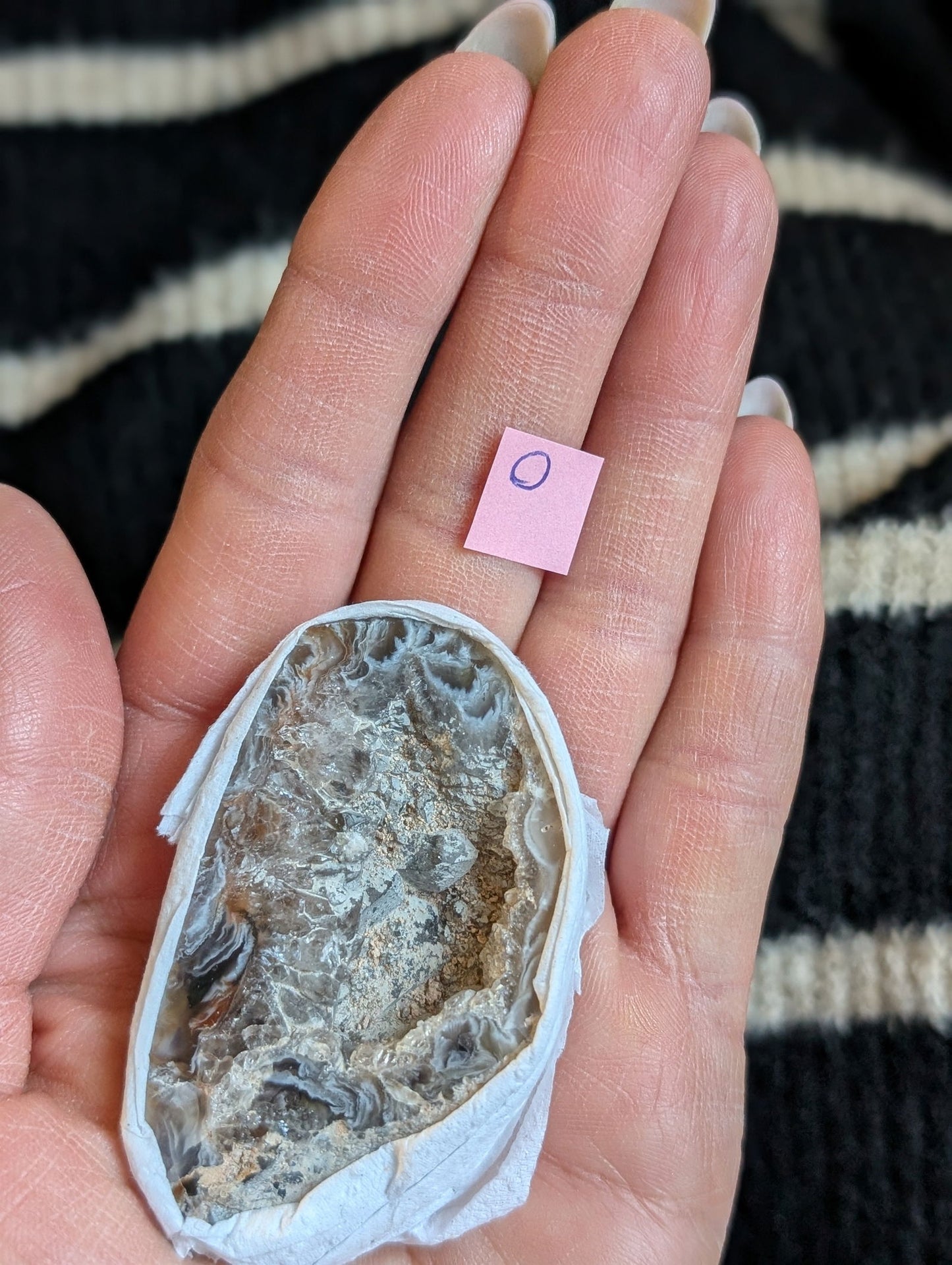 Géode agate au choix - Aurore Lune