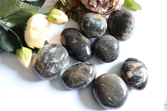 Gros Galet de pierre de lune - Aurore Lune