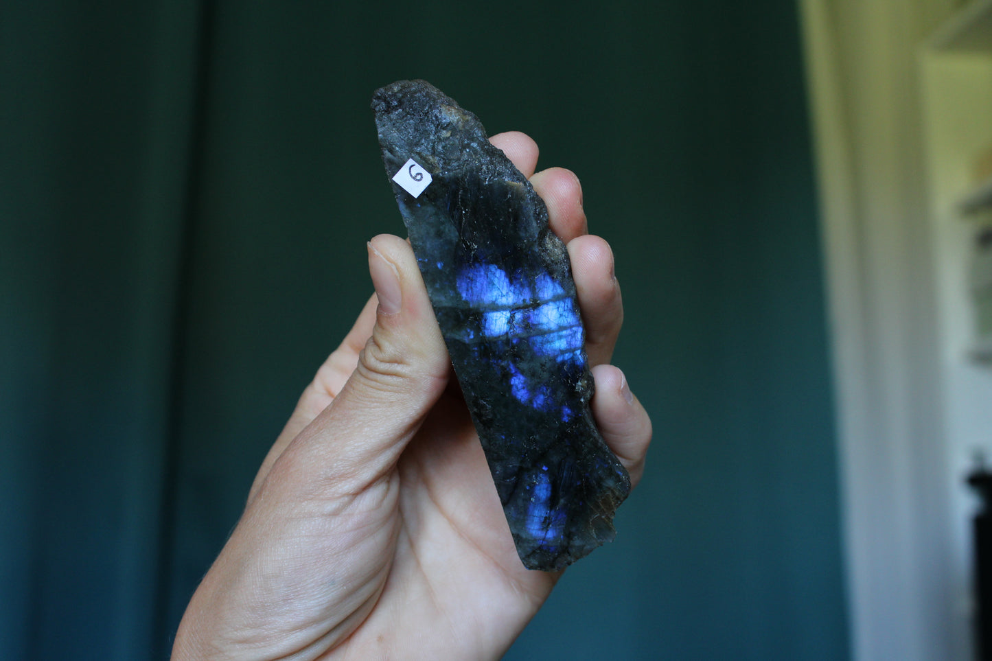 Morceau de labradorite mi-brute AU CHOIX menu déroulant - Aurore Lune