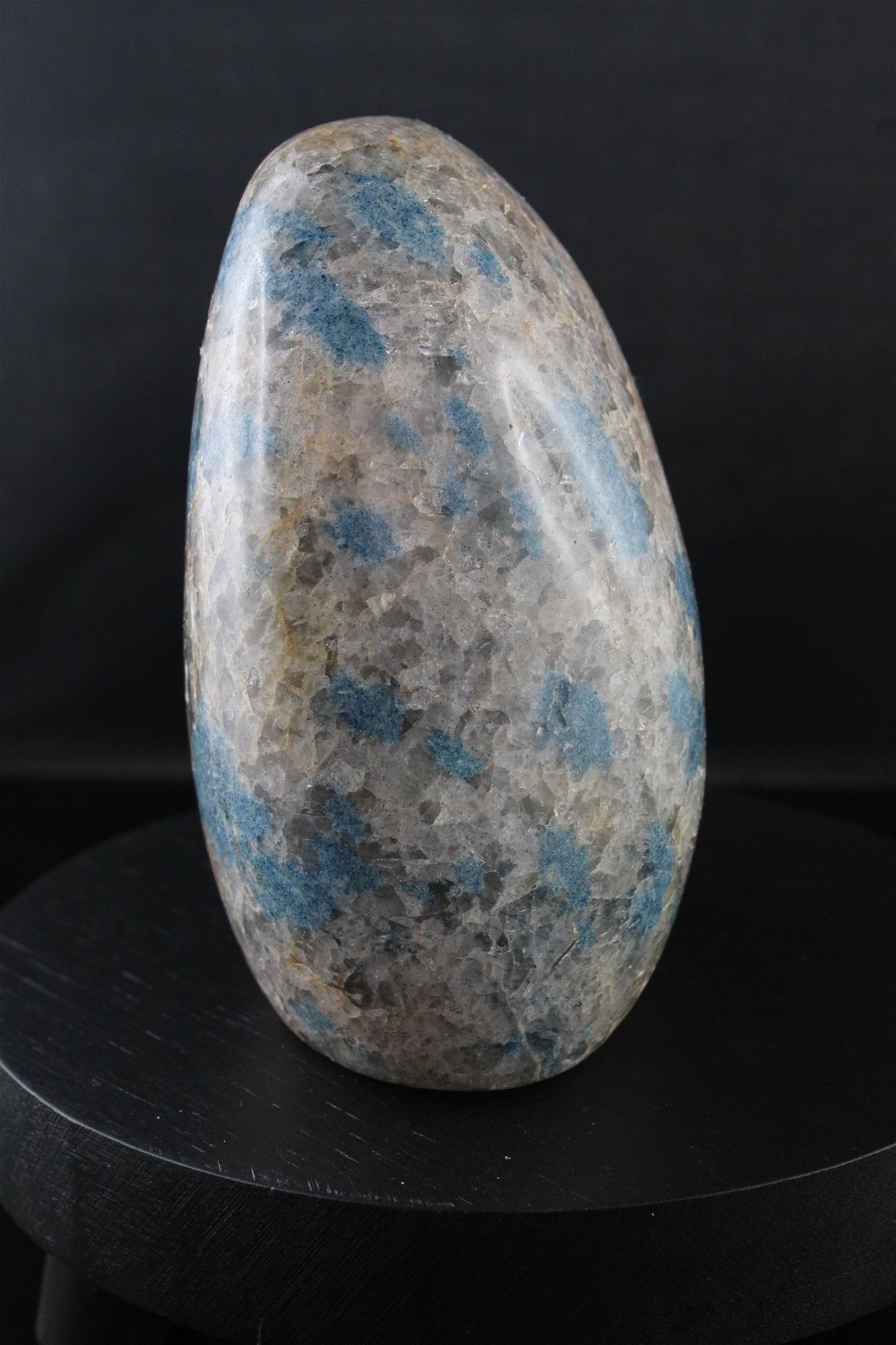 " Jaspe K2" granite nodules d'azurite à poser - Aurore Lune