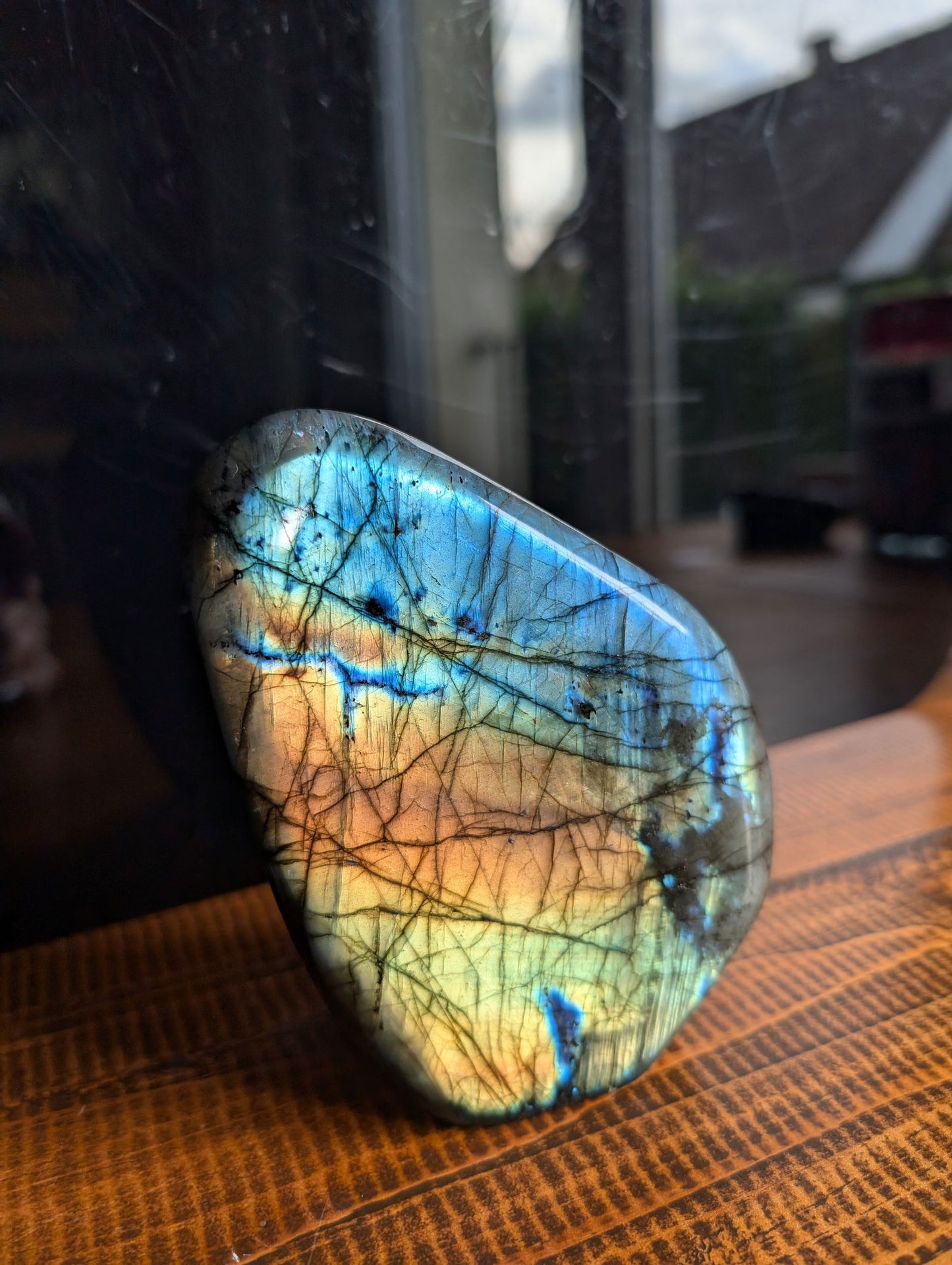 Labradorite à poser - Aurore Lune