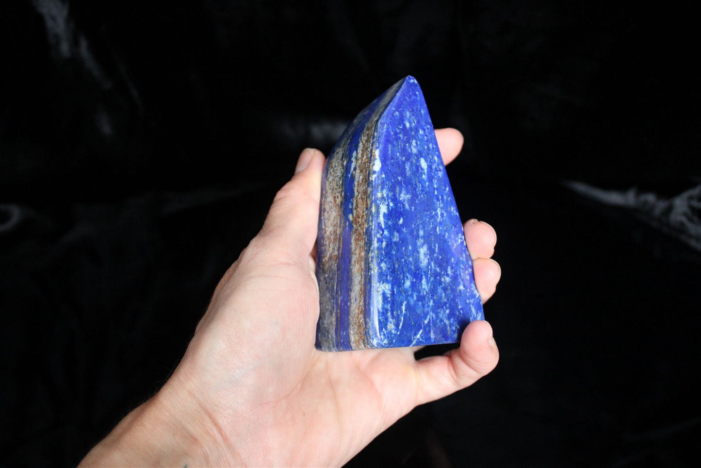 Lapis lazuli à poser 0.4 kg - Aurore Lune