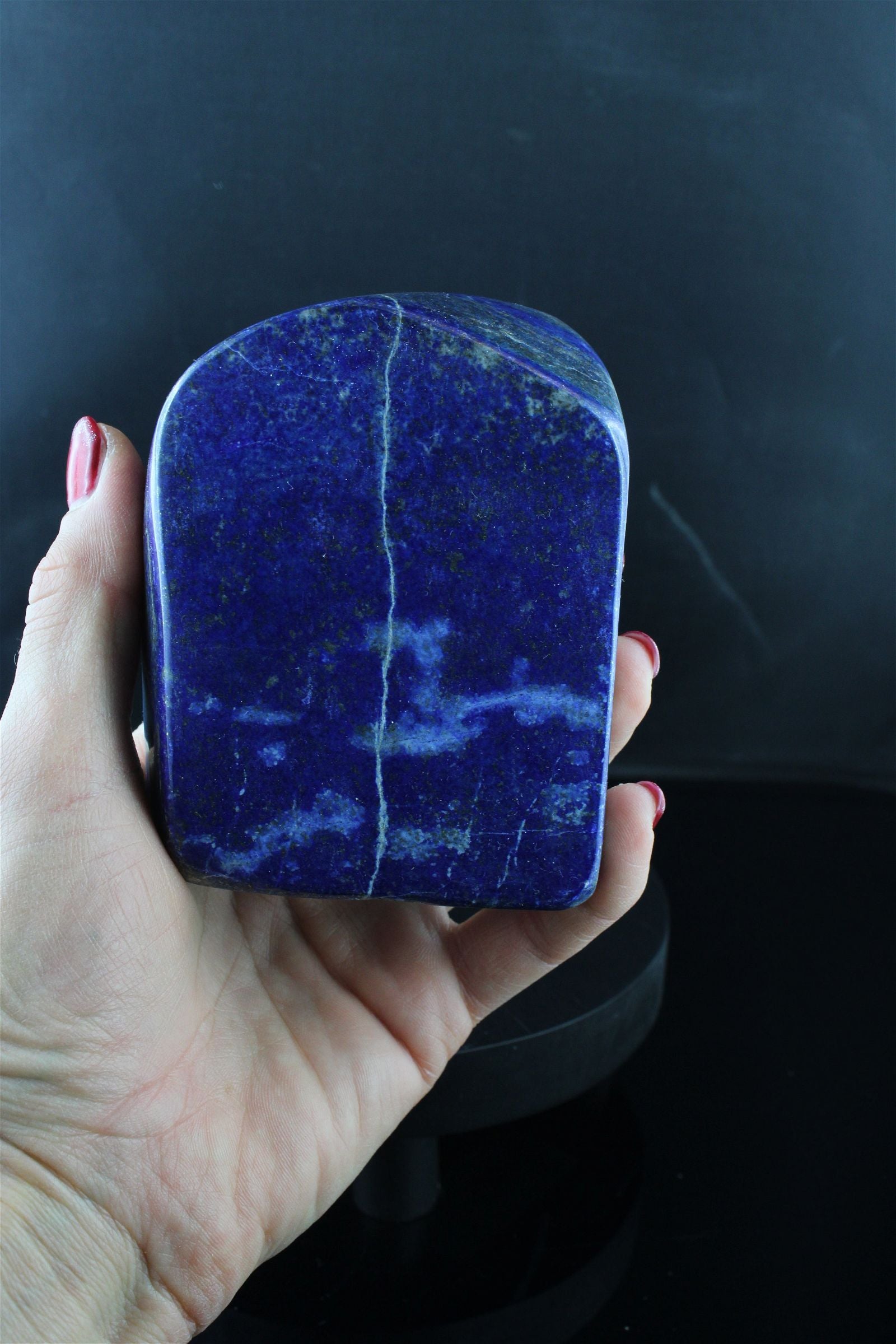 Lapis lazuli à poser 0.7 kg 10 cm - Aurore Lune