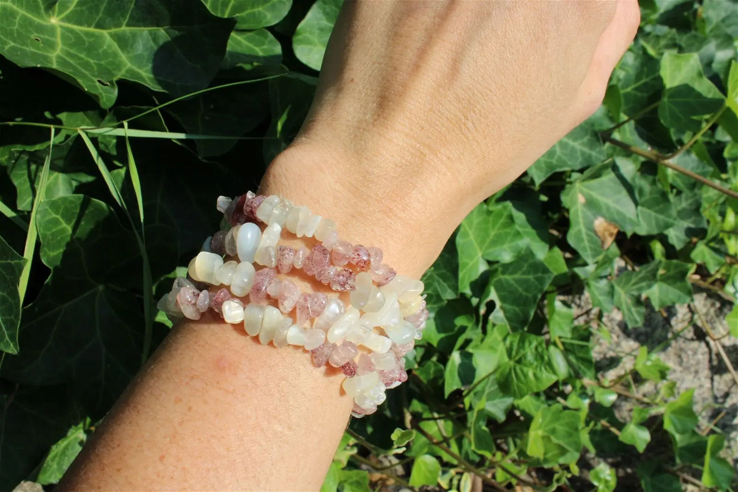 Lot de 2 bracelets fécondité - inspiration- femme enceinte - maternité - Aurore Lune