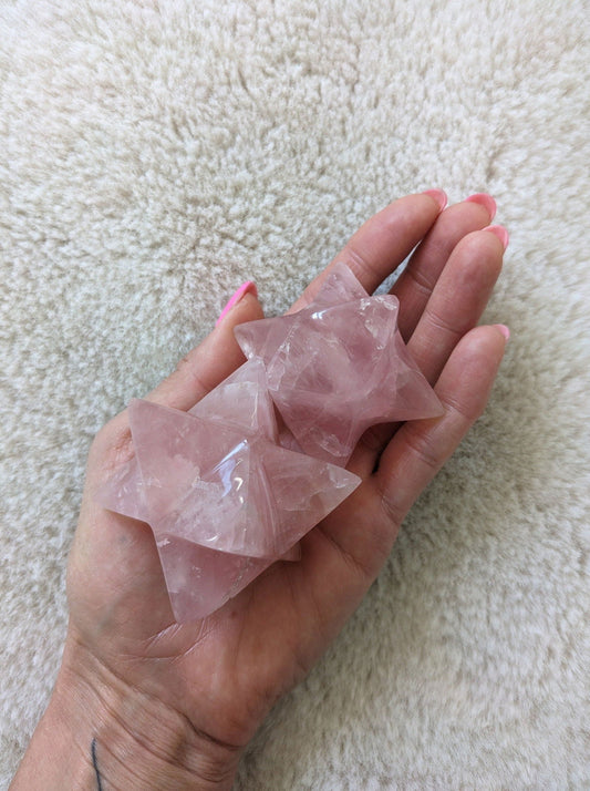 Merkaba quartz rose - Aurore Lune