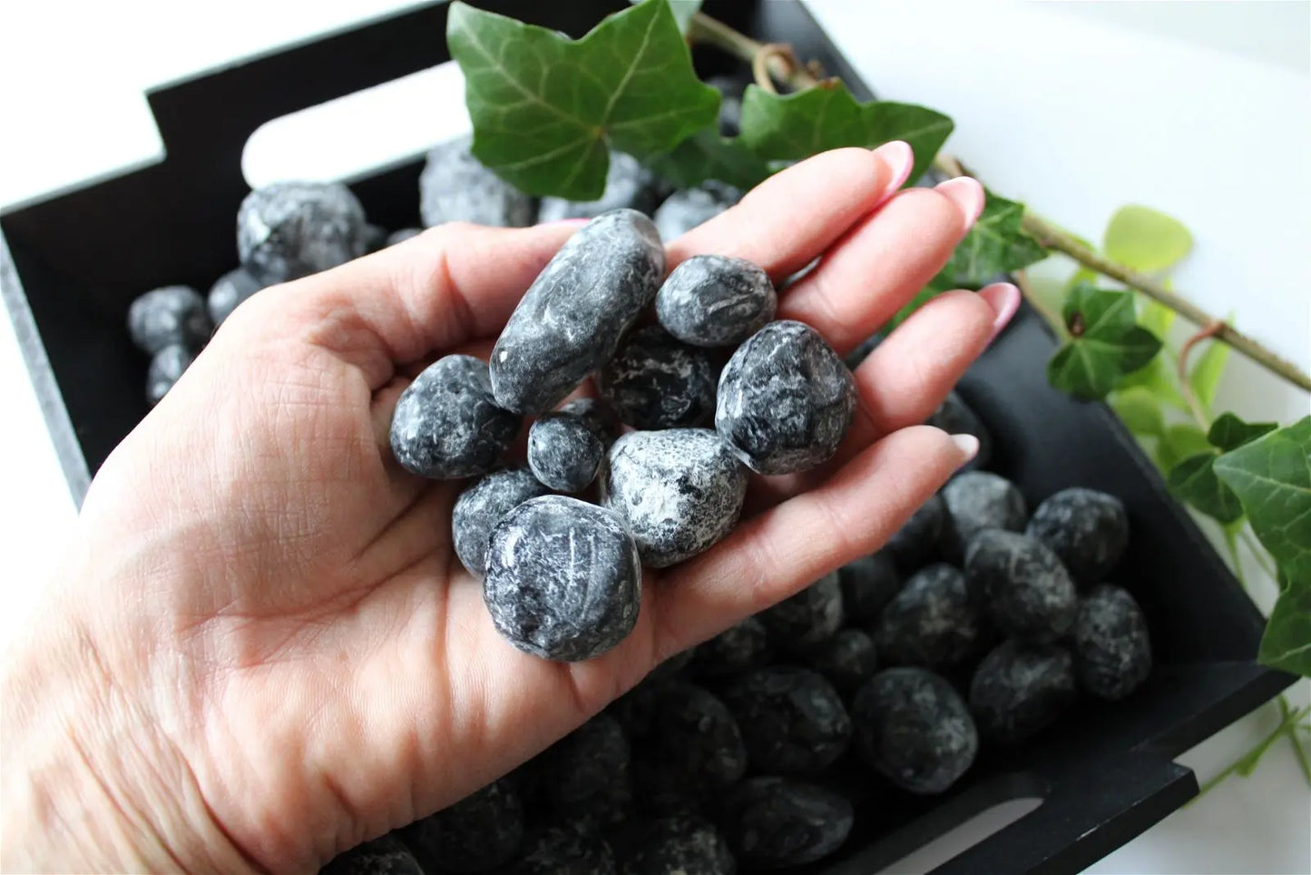 Obsidienne larme d'apache brute GRANDE - Aurore Lune
