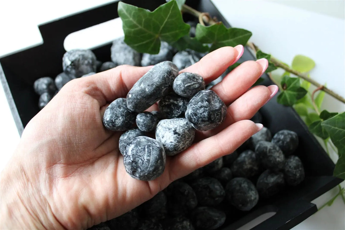 Obsidienne larme d'apache brute GRANDE - Aurore Lune