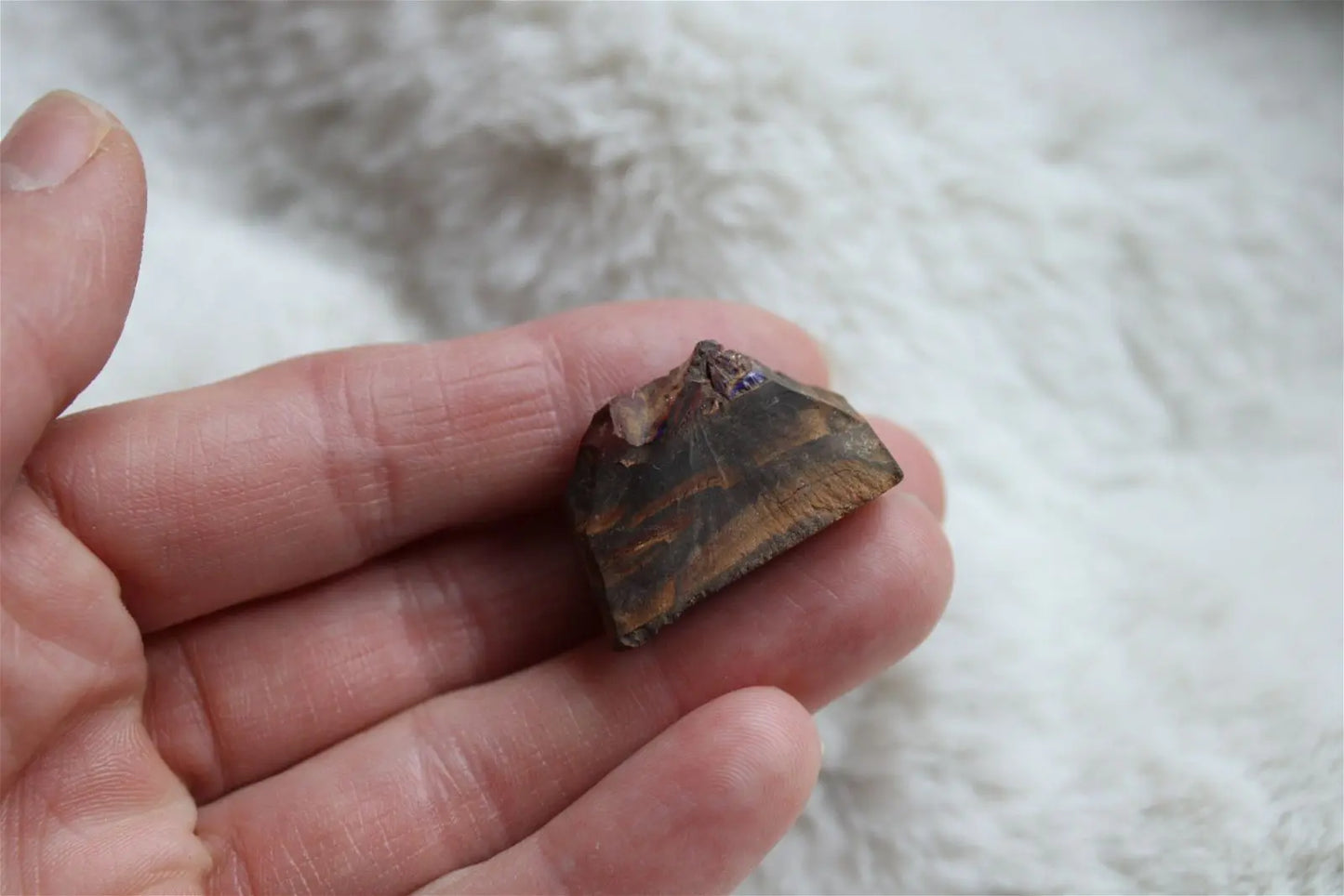 Opale boulder brute - Aurore Lune