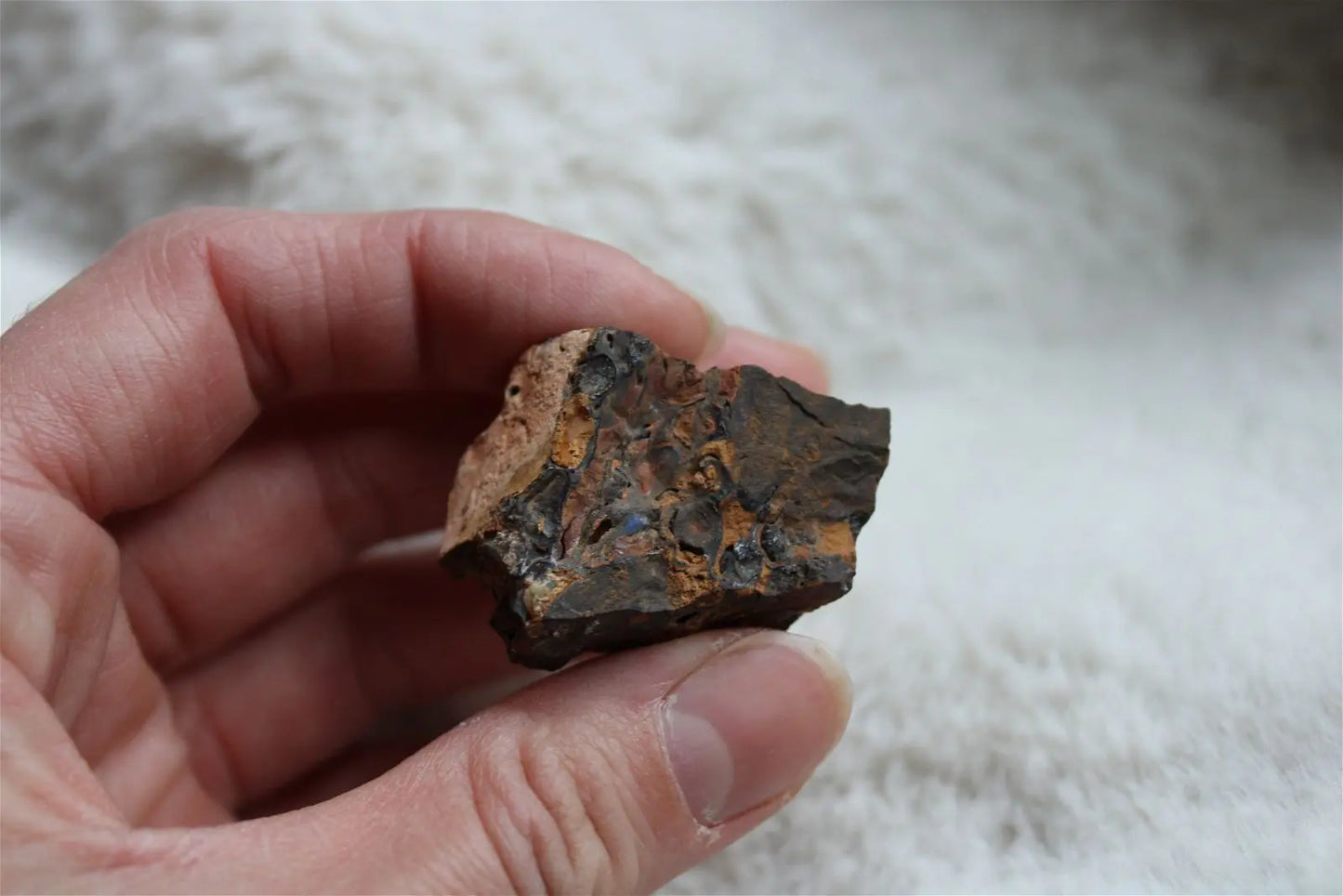 Opale boulder brute - Aurore Lune