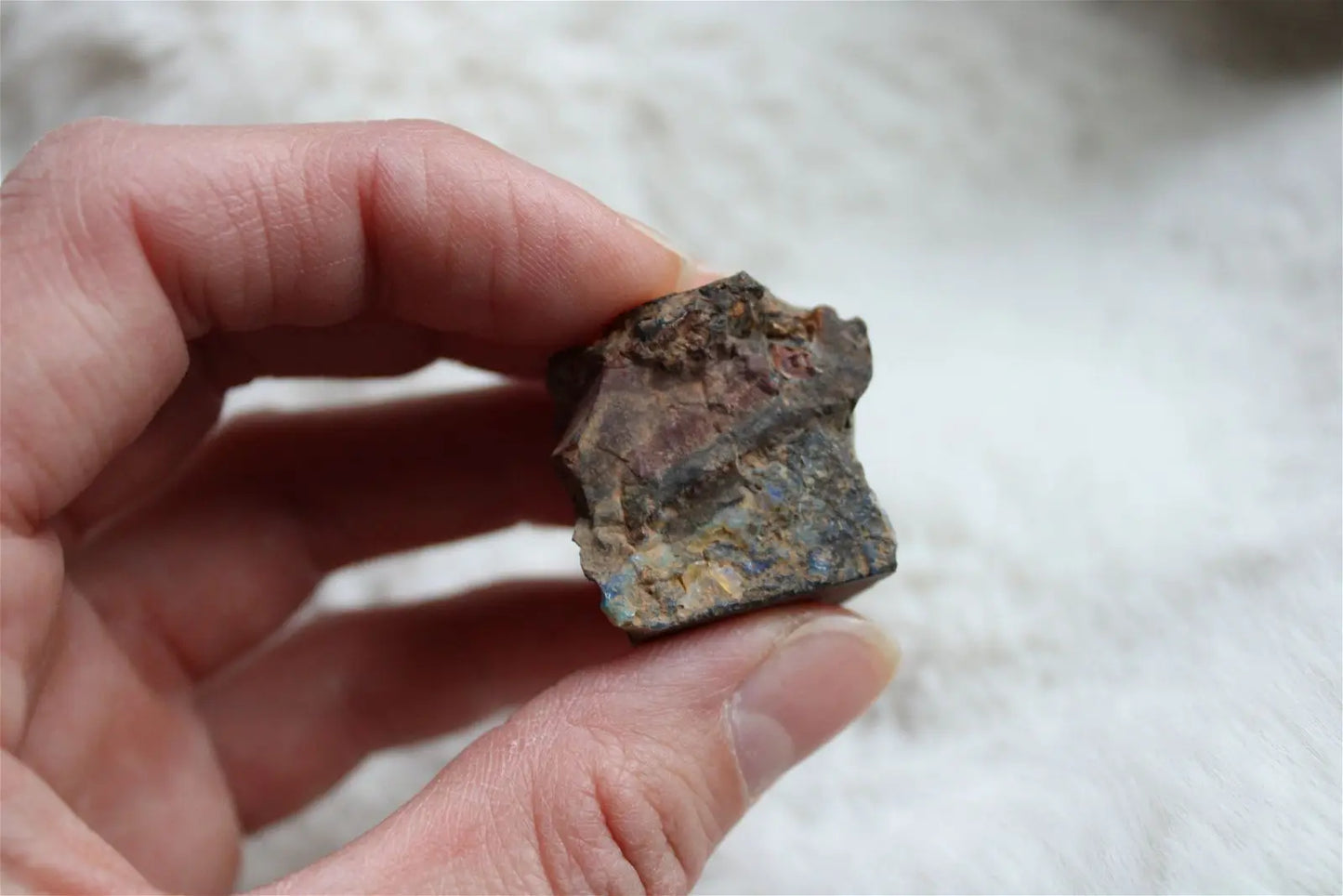 Opale boulder brute - Aurore Lune