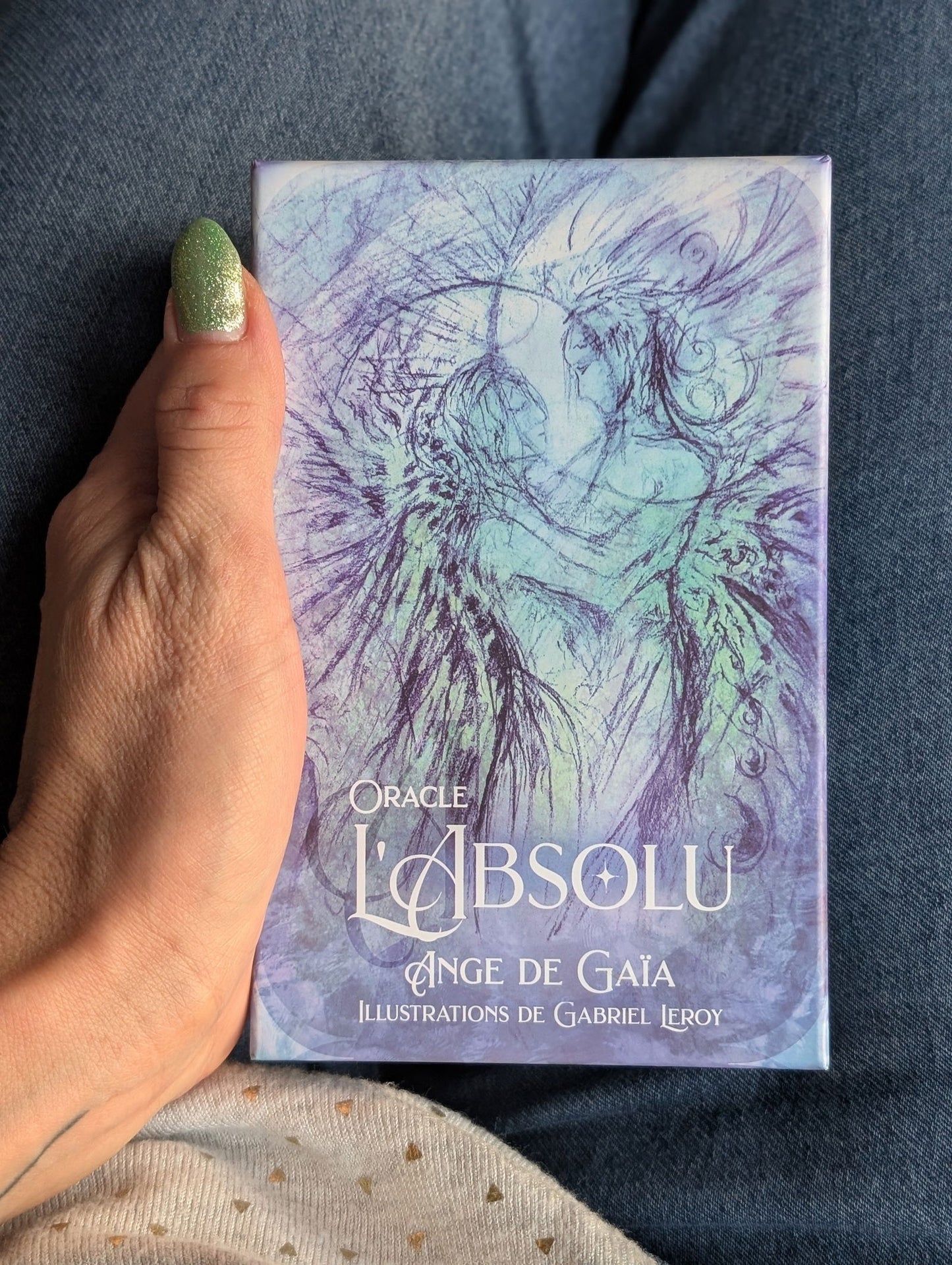 Oracle l'absolu Ange de Gaïa et Gabriel Leroy + pochon secret - Aurore Lune