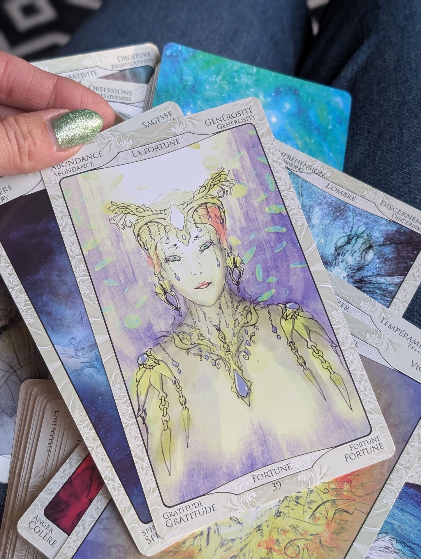 Oracle l'absolu Ange de Gaïa et Gabriel Leroy + pochon secret - Aurore Lune