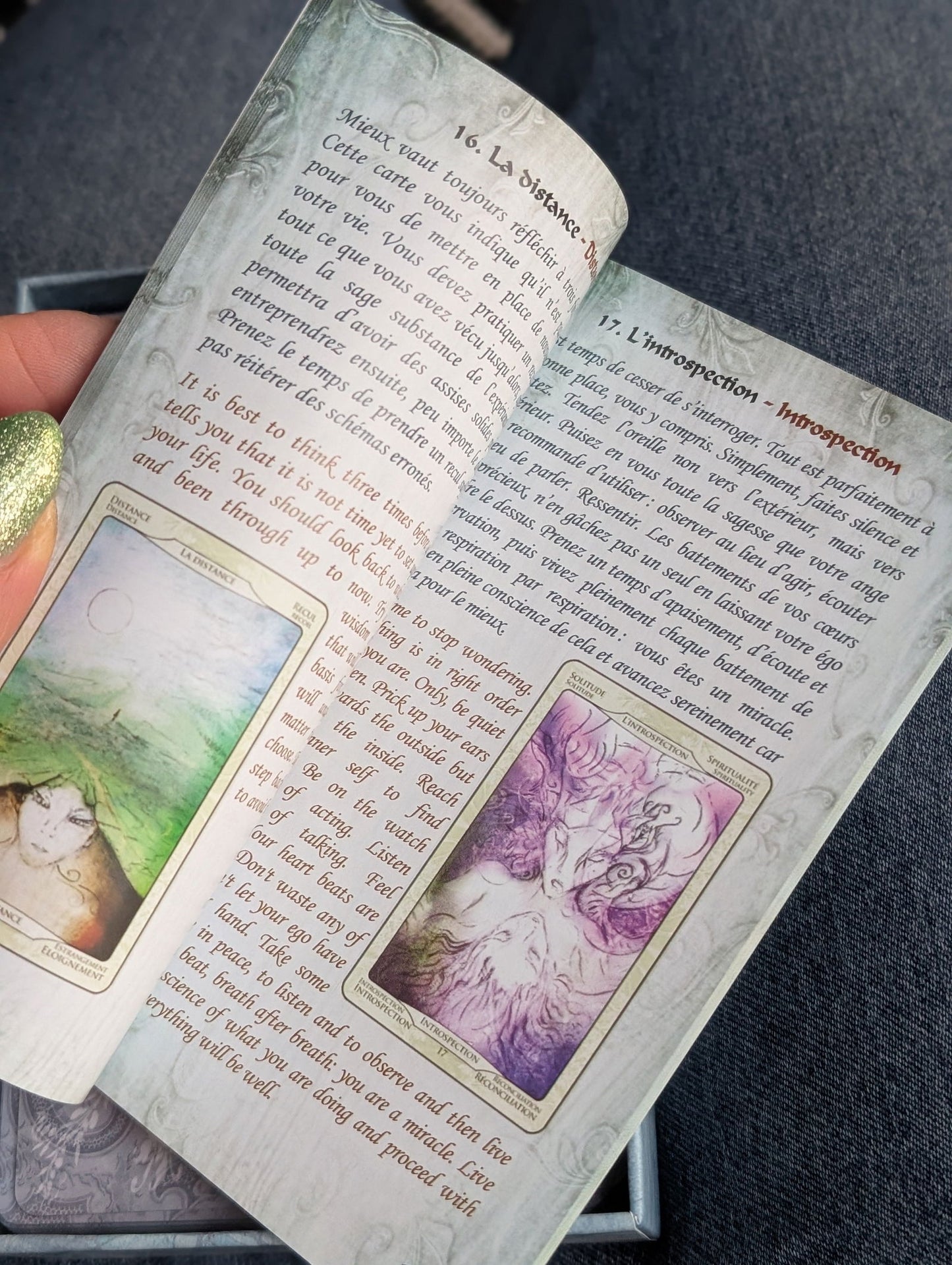Oracle l'absolu Ange de Gaïa et Gabriel Leroy + pochon secret - Aurore Lune