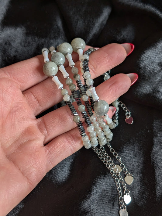 CADEAU dès 100€ hors promotions Bracelet en labradorite - Aurore Lune