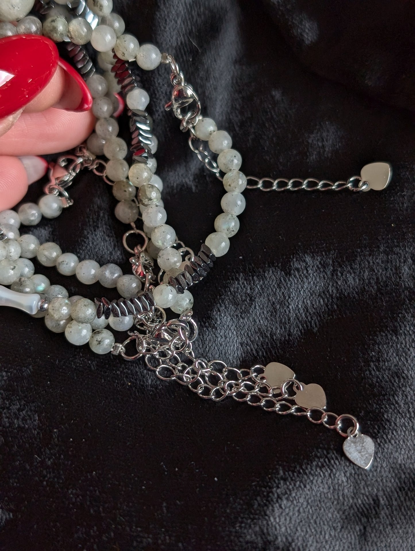 CADEAU dès 100€ hors promotions Bracelet en labradorite - Aurore Lune