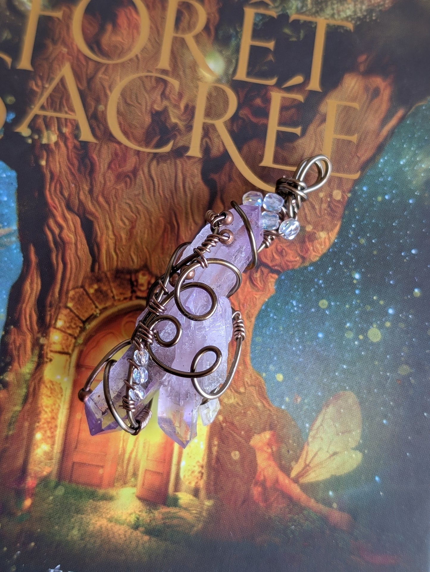Collier Fait Main en Améthyste de Vera Cruz