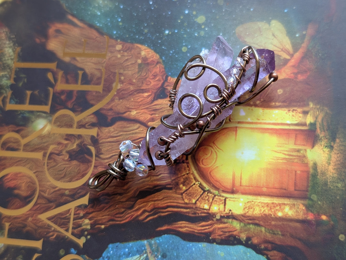 Collier Fait Main en Améthyste de Vera Cruz