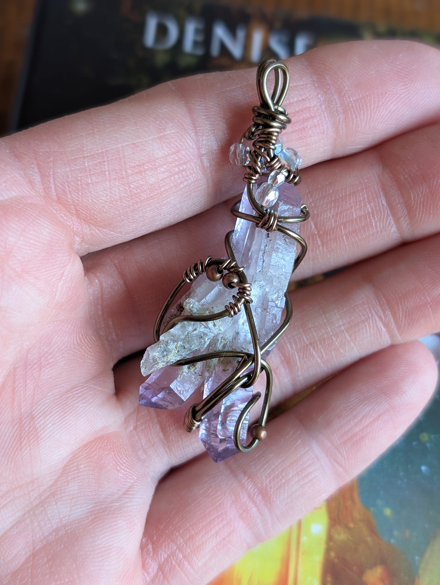 Collier Fait Main en Améthyste de Vera Cruz