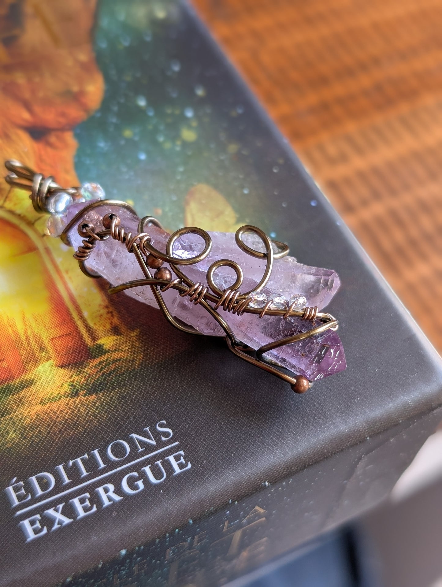 Collier Fait Main en Améthyste de Vera Cruz
