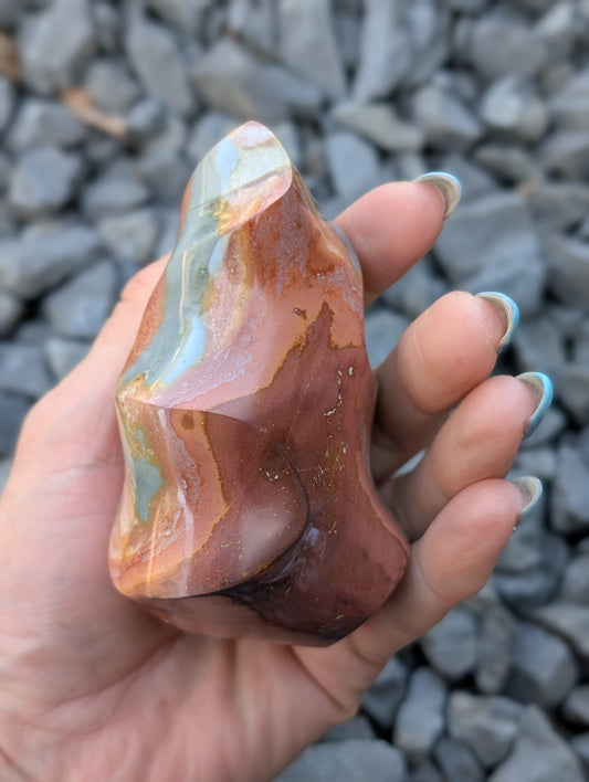 Jaspe polychrome ou impérial - Aurore Lune