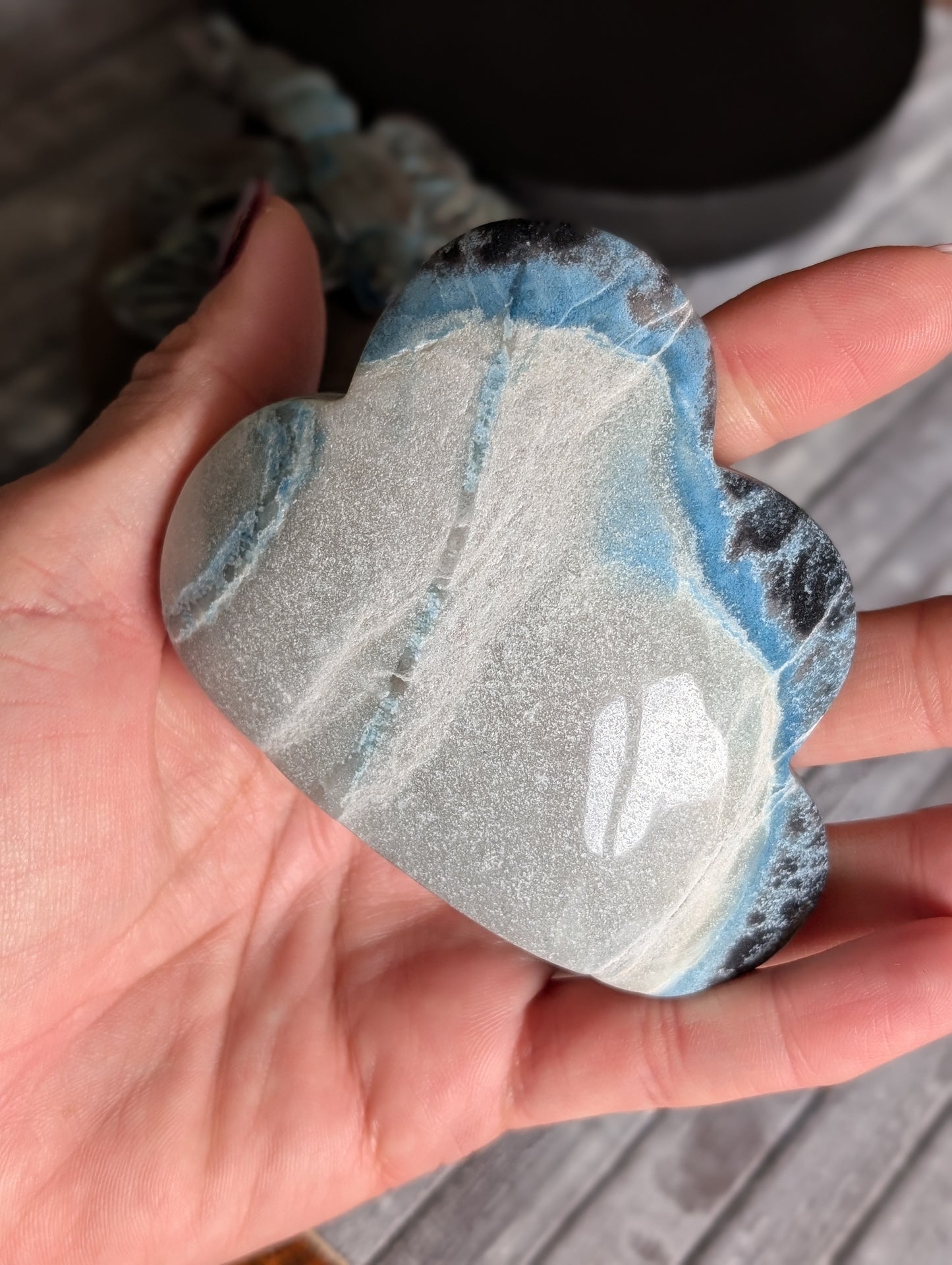 Lot poterie Nuage en trolléite et libellule