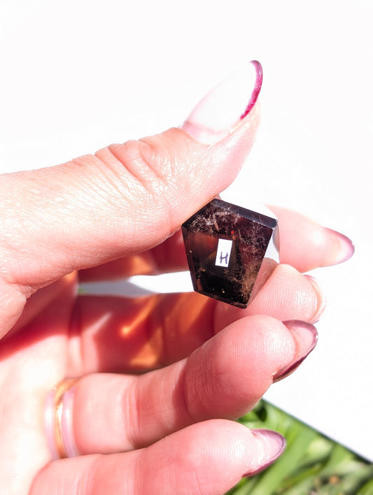 Pointe de citrine véritable