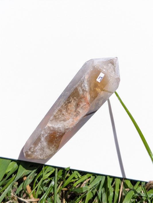 Pointe de citrine véritable