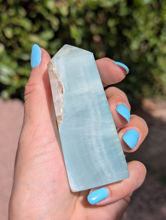 Pointe en chrysoprase