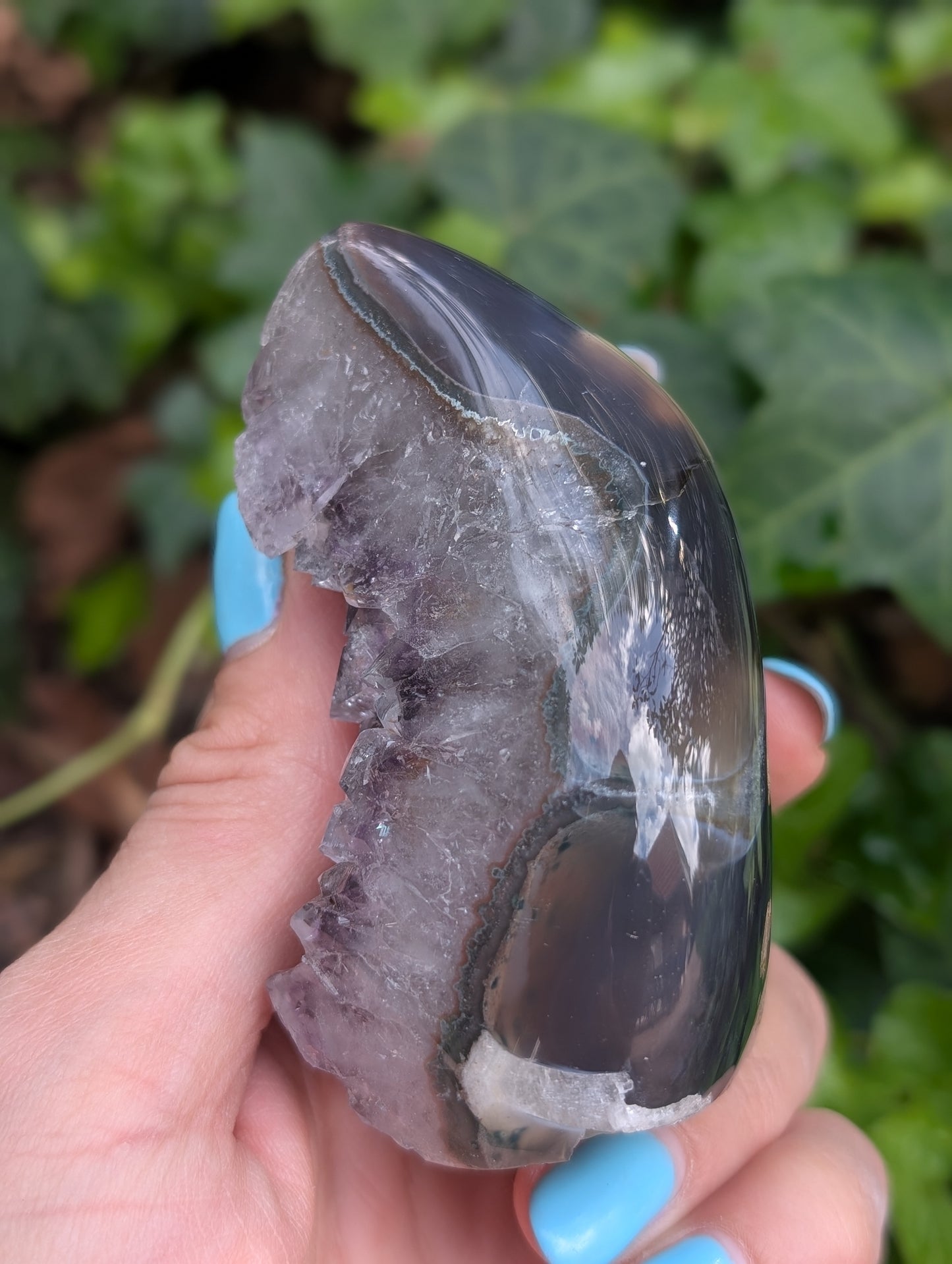 1 flamme agate améthyste - photo contractuelle