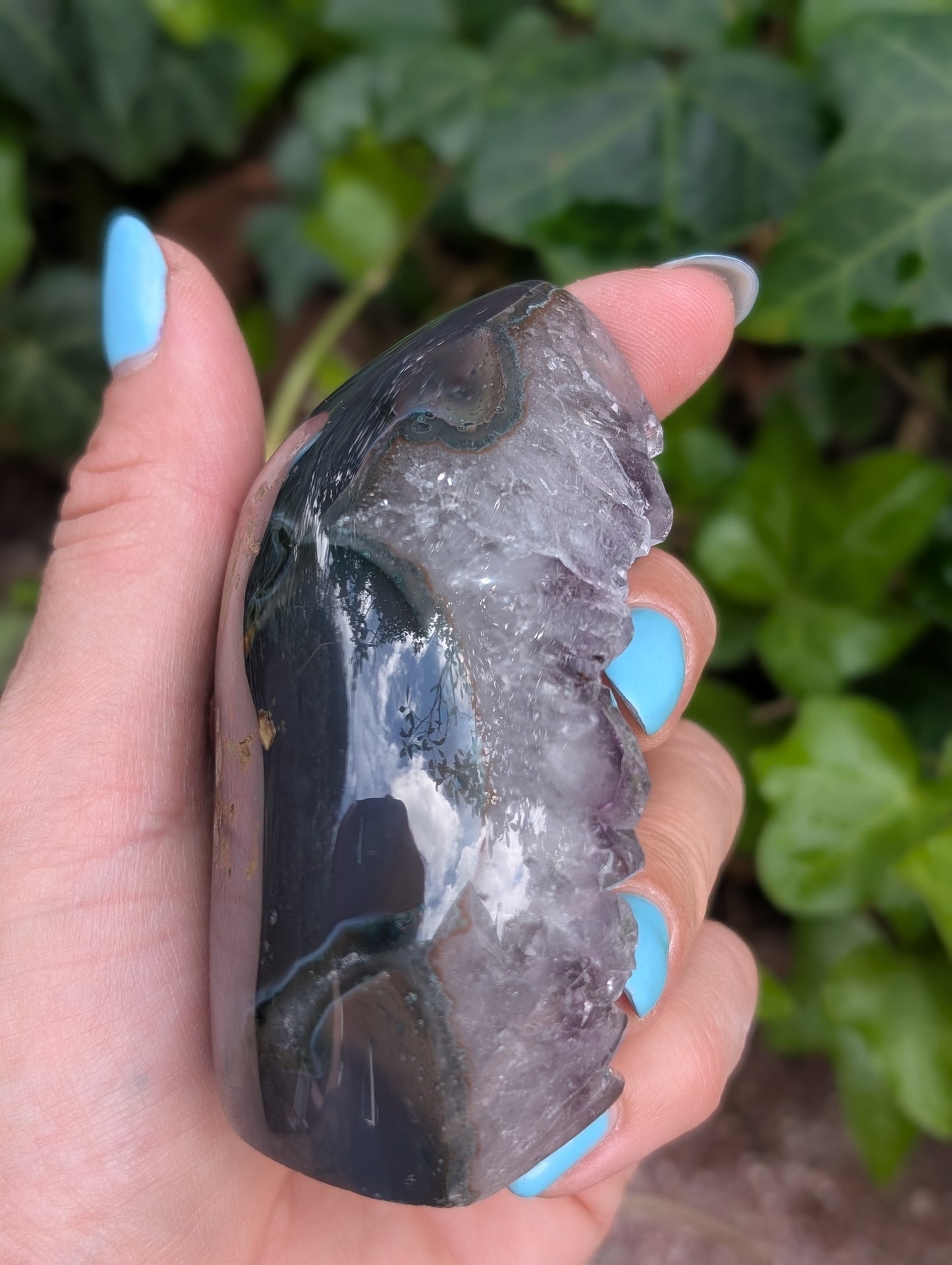 1 flamme agate améthyste - photo contractuelle