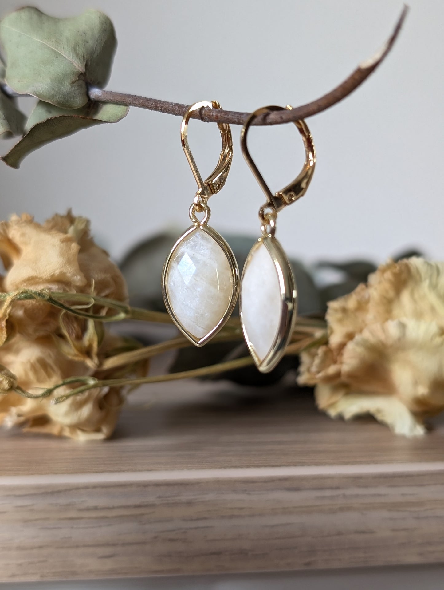 Boucles d'oreilles belomorite