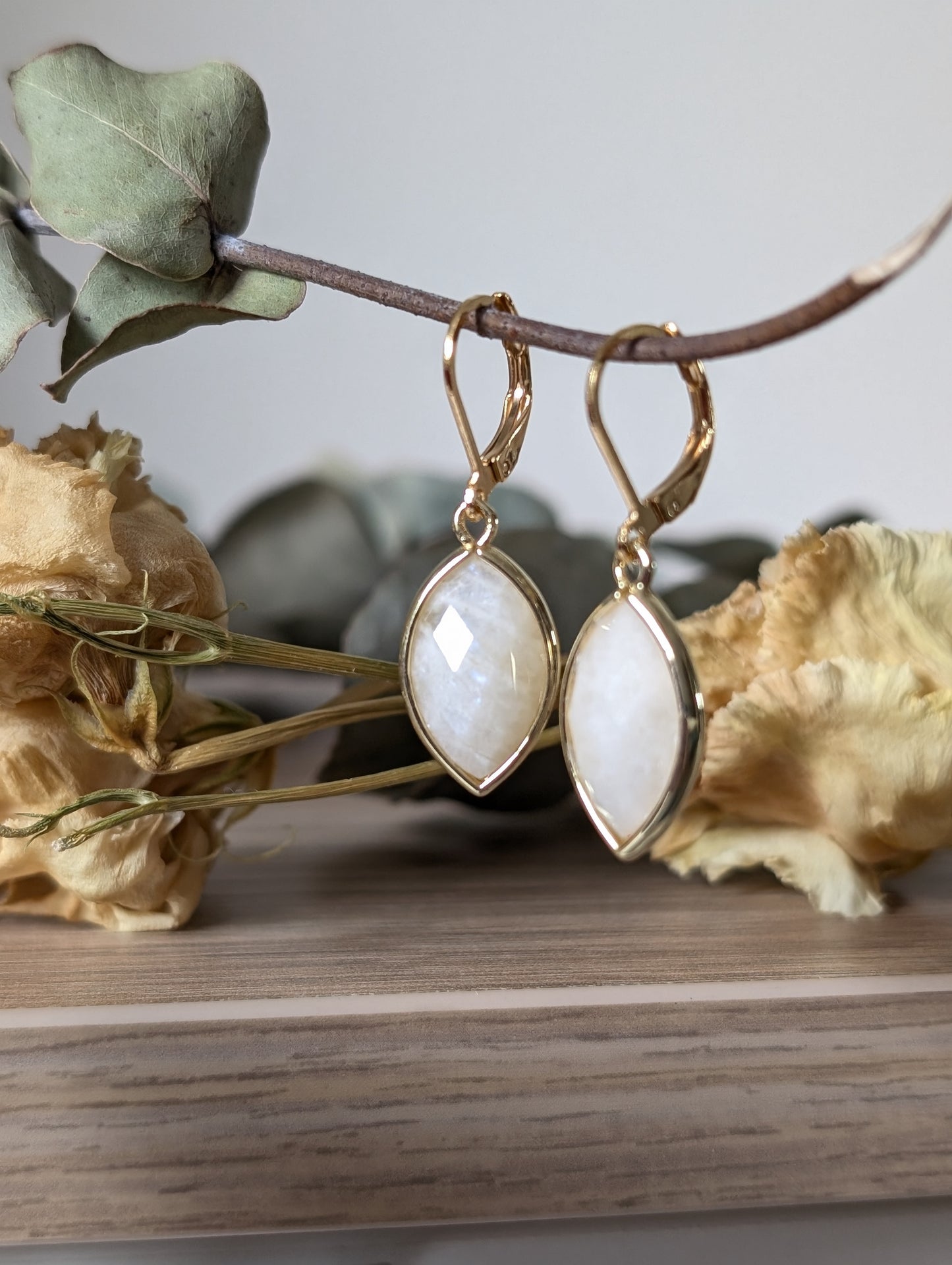 Boucles d'oreilles belomorite