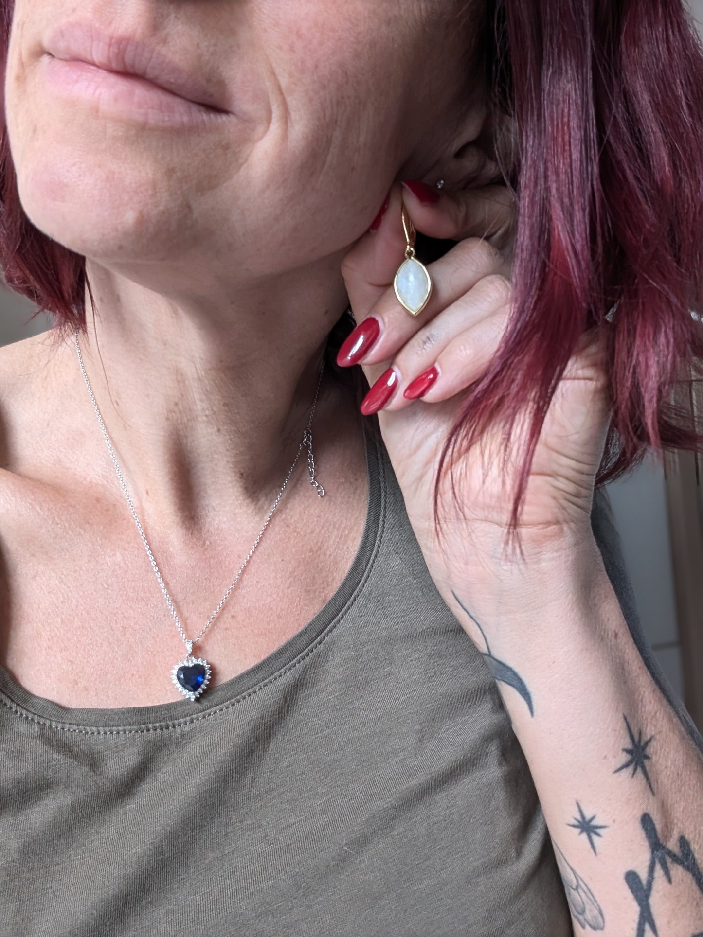 Boucles d'oreilles belomorite