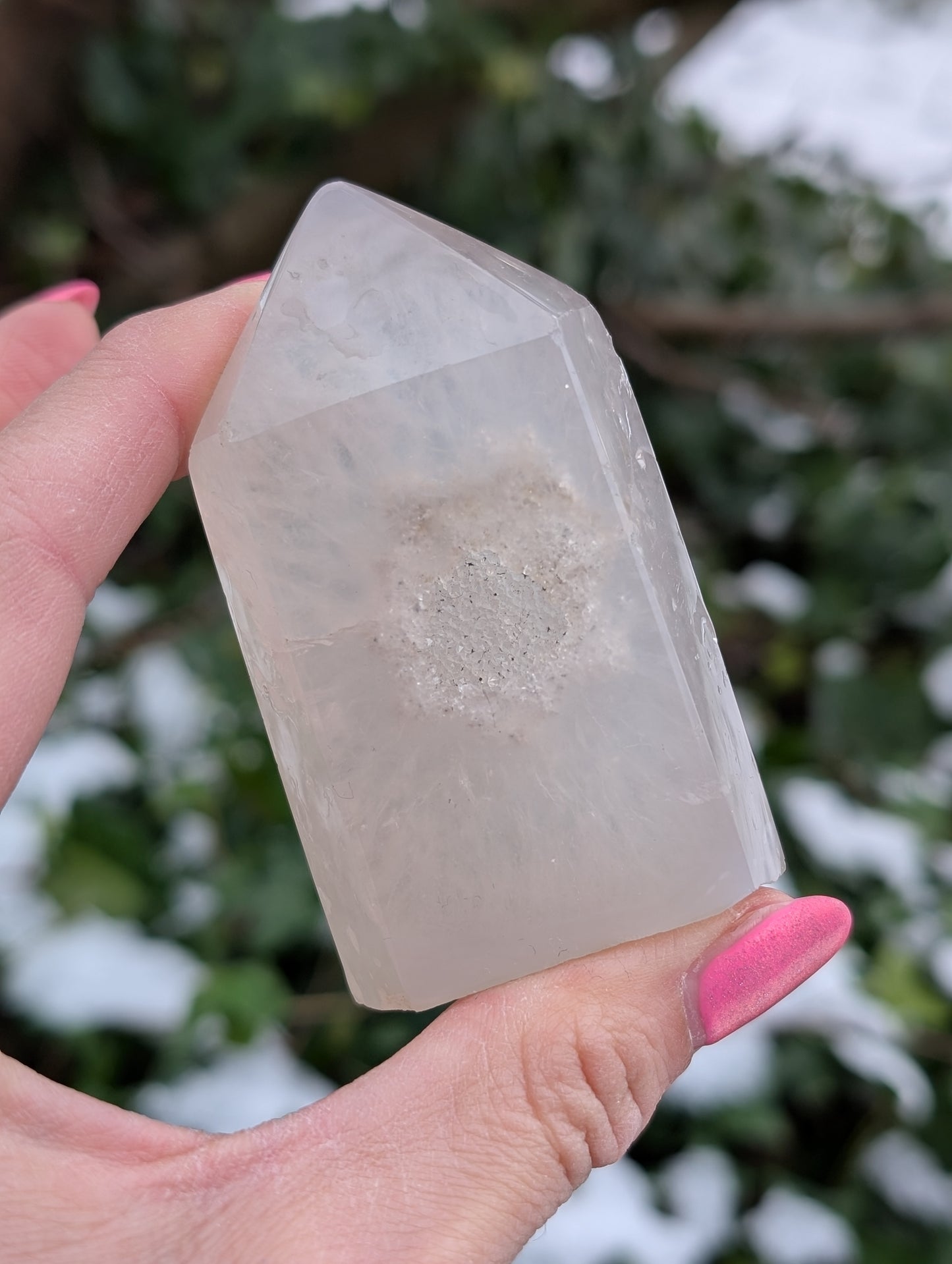 Pointe en agate du Brésil