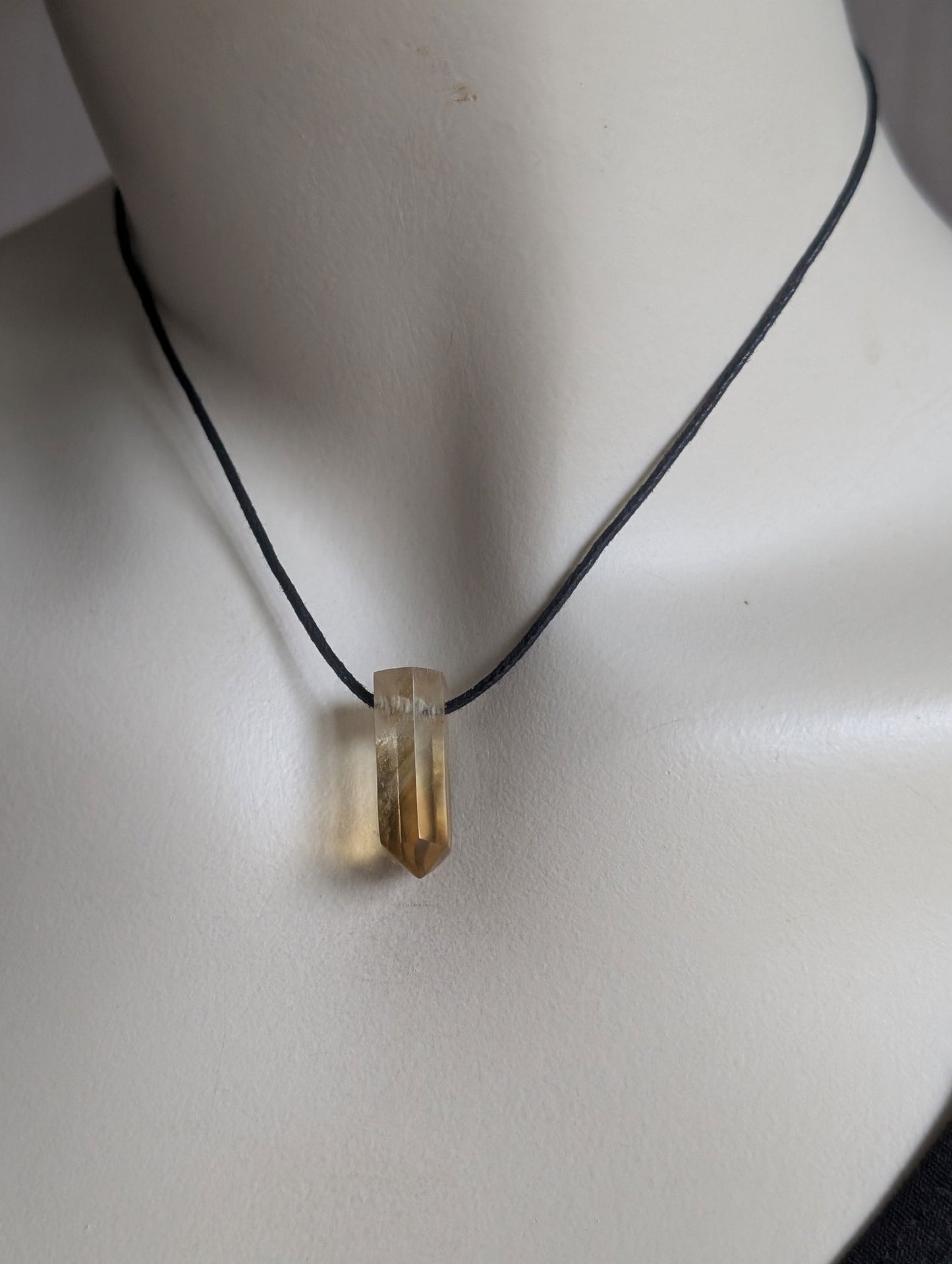 Pendentif citrine - Aurore Lune