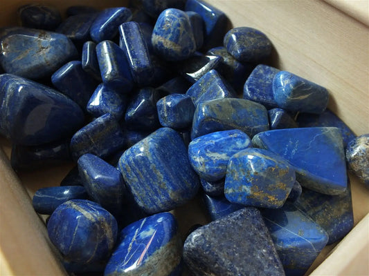 Pierre roulée en lapis lazuli TAILLE AU CHOIX - Aurore Lune