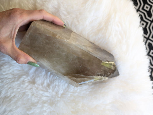 Pointe de citrine 2.7 kg - Aurore Lune