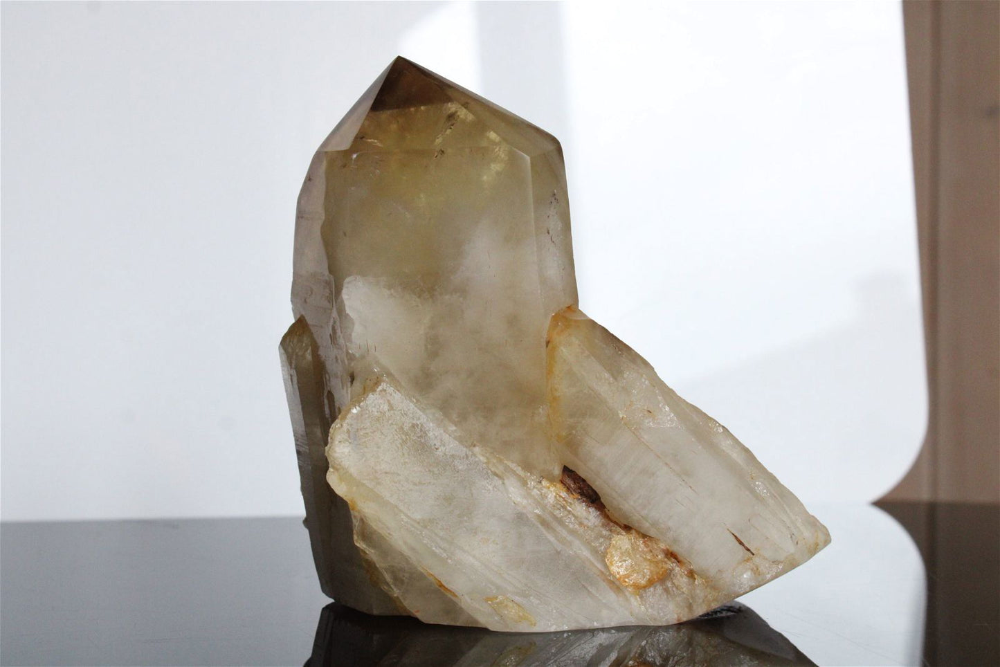 Pointe de citrine 986 grammes - Aurore Lune